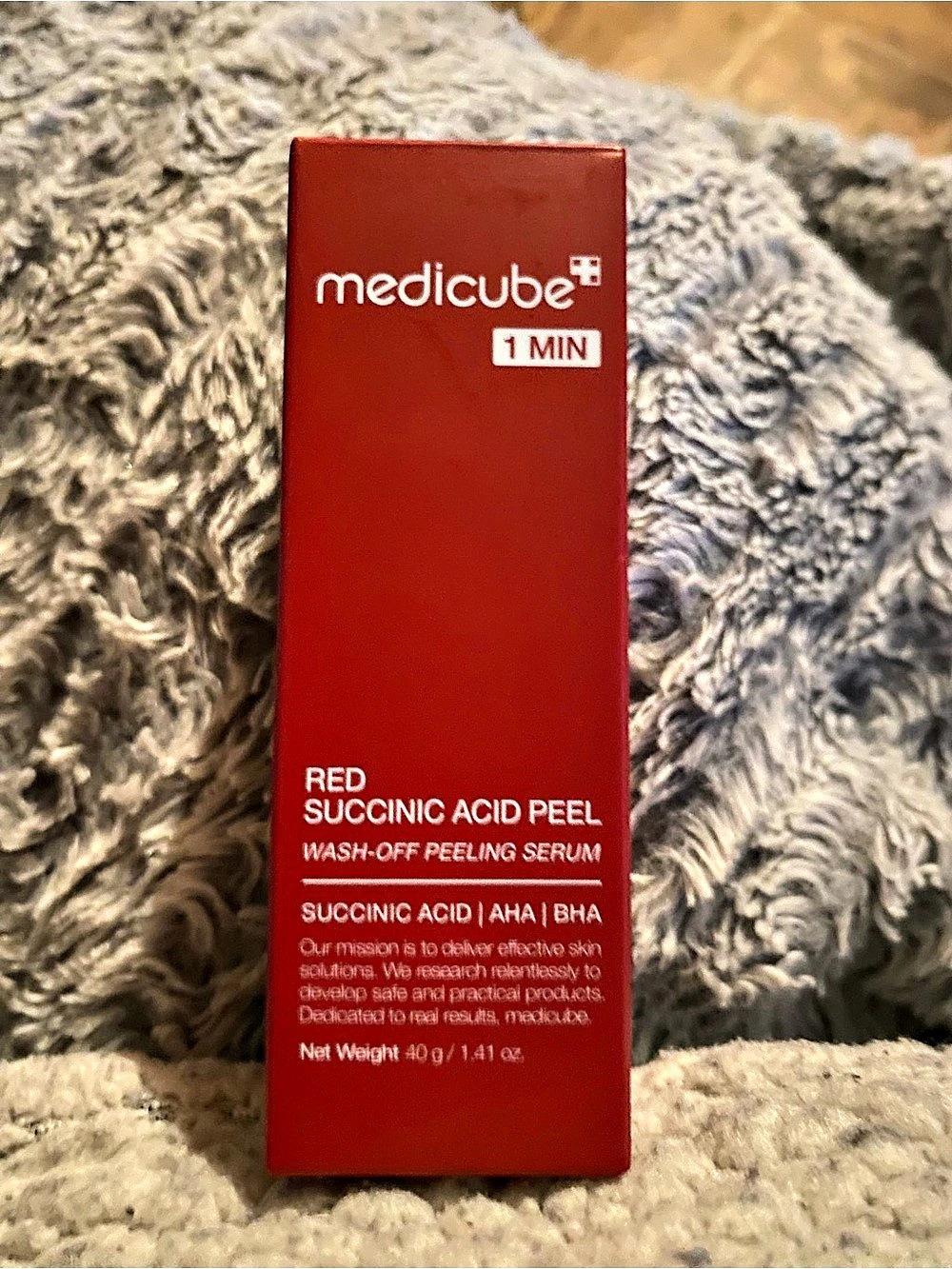 Medicube Red Succinic Acid Peel 1 MIN Wash-Off Peeling Serum Red NWT